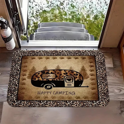 VIKAMA Camping Van Non-Slip Welcome Doormat