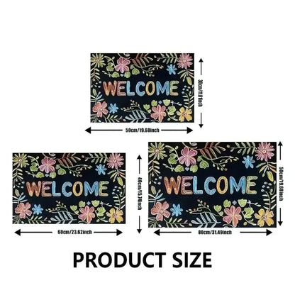 Seaside Bathroom Anti-Slip Floor Mat Shower Room Absorbent Small Carpet Washbasin Decorative Rug