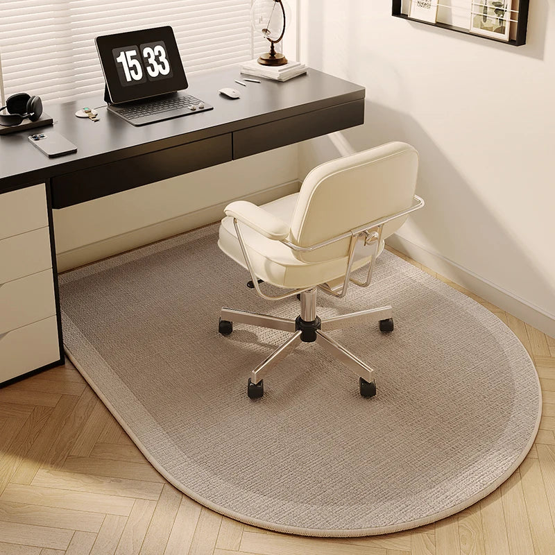 VIKAMA Study Floor Mat Non-Slip Computer Desk Chair Bedroom Bedside Carpet