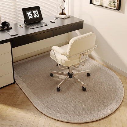 VIKAMA Study Floor Mat Non-Slip Computer Desk Chair Bedroom Bedside Carpet