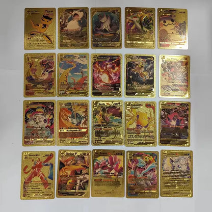 Pokemon VMAX GX Gold Foil Card Box 55 Cards