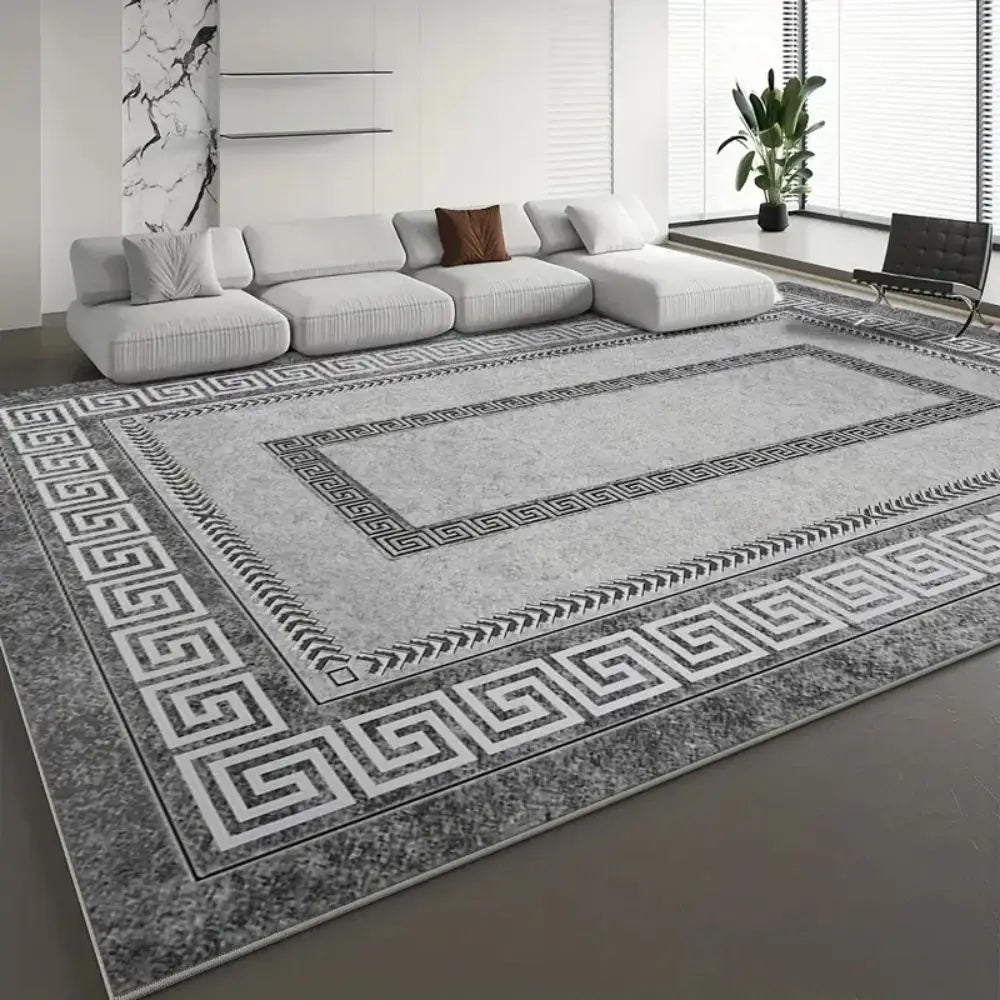 VIKAMA Modern Minimalist Luxury Living Room Area Rug