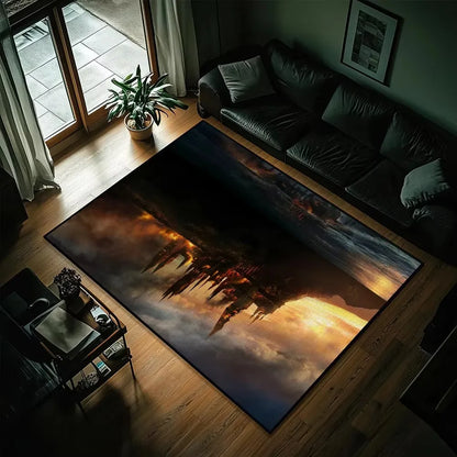 Harry Potter Inspired Floor Rug