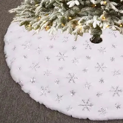 Creative Christmas tree skirt mat 38–40cm for decoration