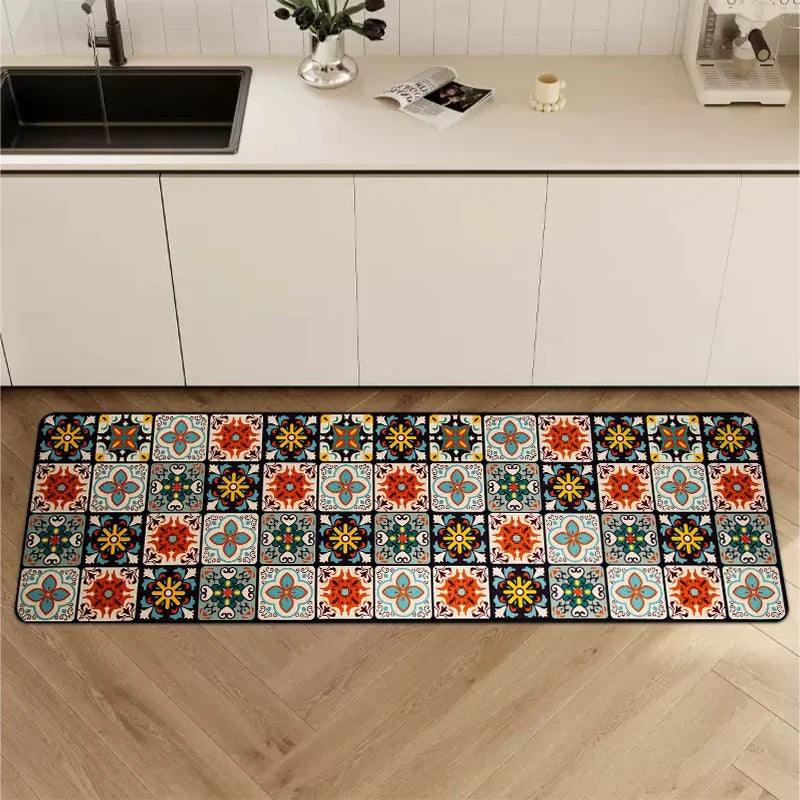 Non-Slip Kitchen Carpet Long Area Rug Living Room Floor Mat Entrance Door Doormat Home Decor Carpet Alfombra Tapis