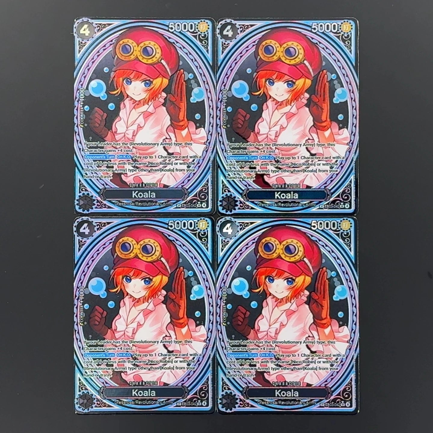 One Piece EB03 Heroines SP Textured Foil Card Set