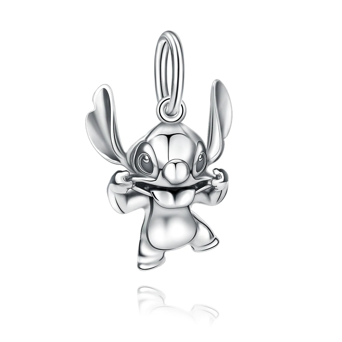 Disney 925 Silver Puppy Charm Bead For Bracelet Jewelry