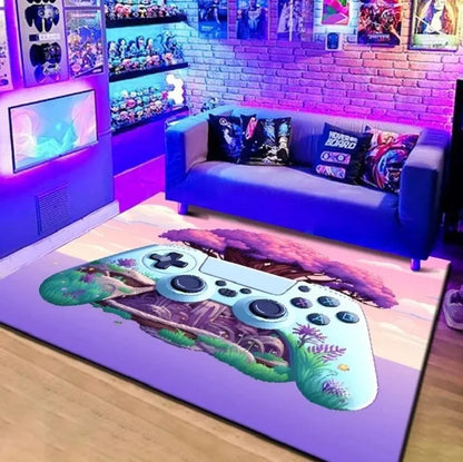 VIKAMA Cyberpunk Gamepad Esports Floor Mat