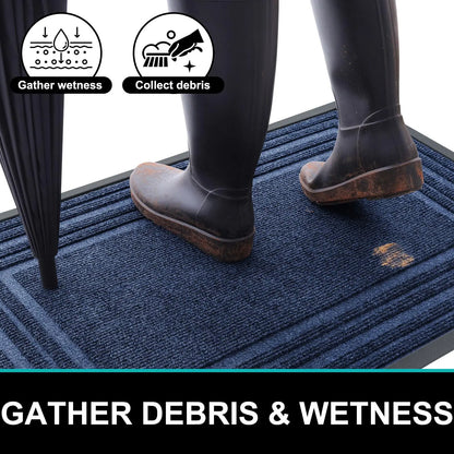 Olanly Heavy Duty Non-Slip Rubber Doormat