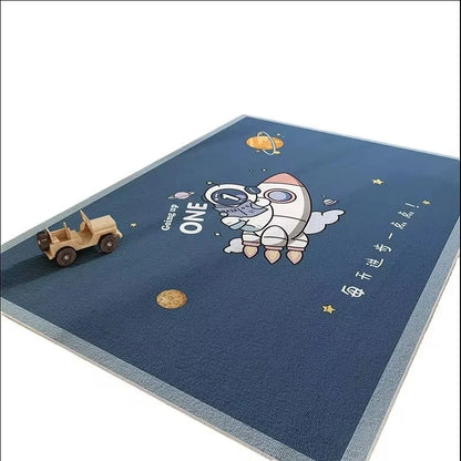 VIKAMA Kids Playroom Crawling Area Rug