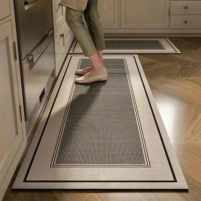 VIKAMA Absorbent Non-Slip Kitchen Floor Mat