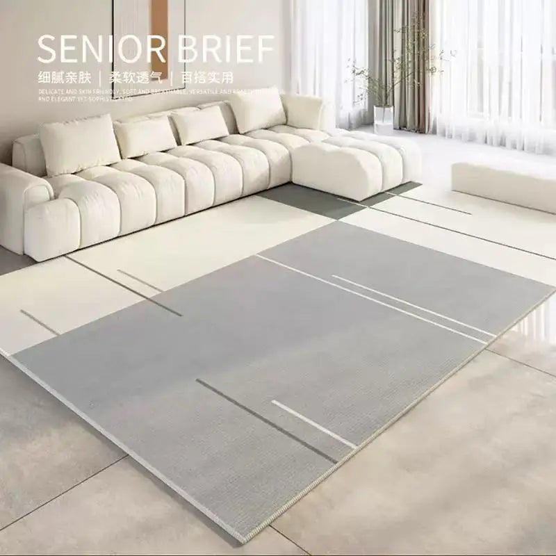 VIKAMA Modern Geometric Carpet Large Area Living Room Bedroom Sofa Floor Mat