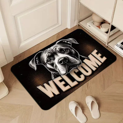 Beagle Dog PU Non-Slip Door Mat
