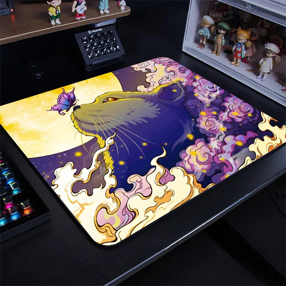 Chinese Dragon & Tiger Gaming Mouse Pad Desk Mat