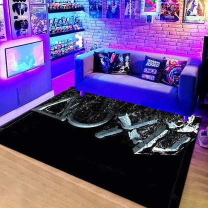 3D Gaming Controller Kids Rug