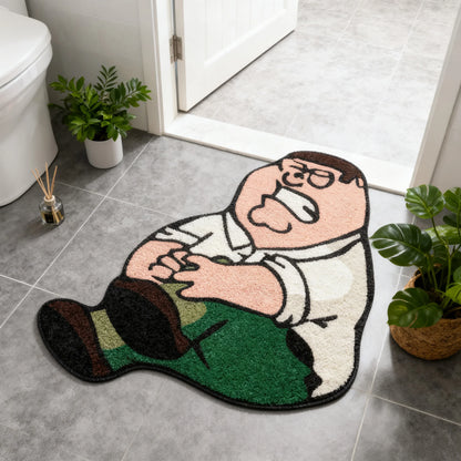 VIKAMA Creative Cartoon Carpet Soft Comfortable Kids Bedroom Living Room Floor Mat