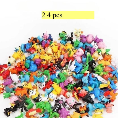 Pokemon Pikachu Mini Action Figure Set 24 144 Pieces