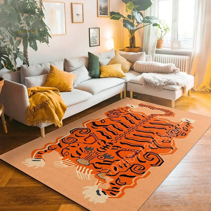 Bohemian Tiger Floral Rug