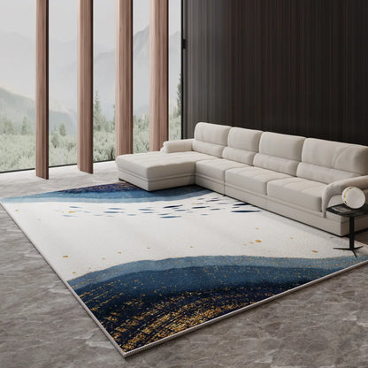 VIKAMA Nordic Light Luxury Large Area Living Room Carpet Sofa Coffee Table Bedroom Floor Mat