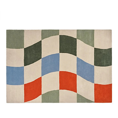 Nordic Vintage Irregular Washable Soft Area Rug