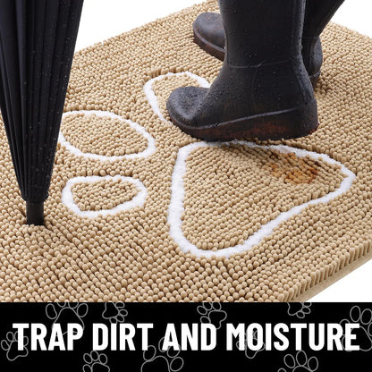 OOlanly Dog Mud Trap Non-Slip Doormat