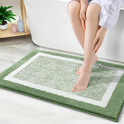 Olanly Microfiber Soft Non-Slip Bath Mat