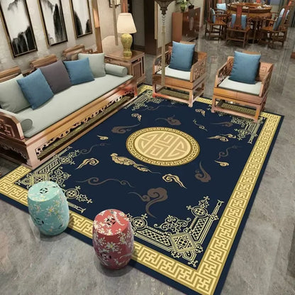 VIKAMA Nordic Luxury Modern Non-Slip Area Rug
