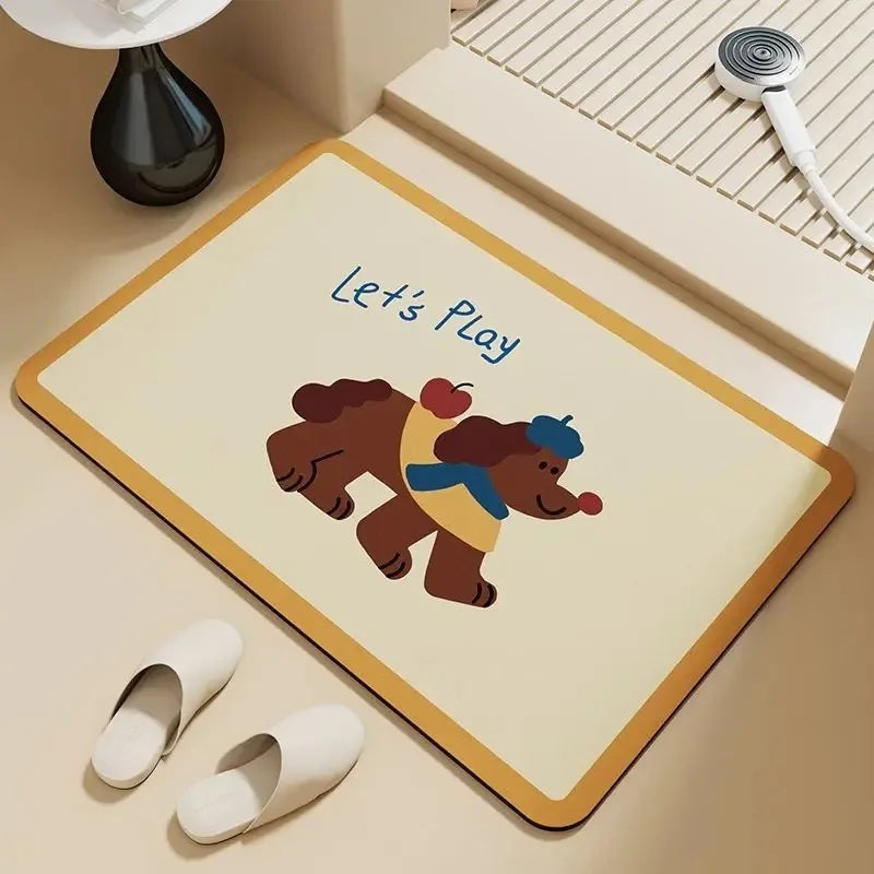 Dachshund Cute Non-Slip Door Mat