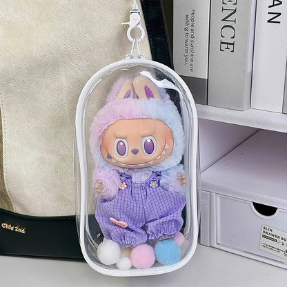 Labubu Clear PVC Carry Bag