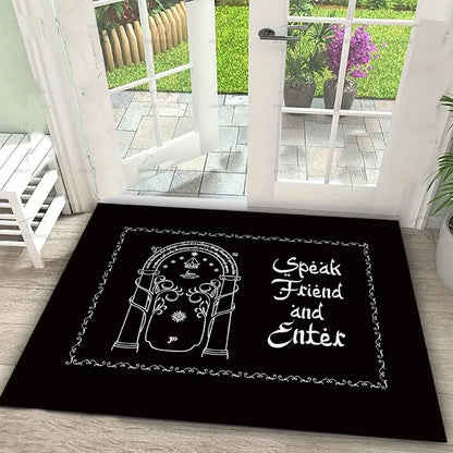 Fender Logo Guitar Music Rug