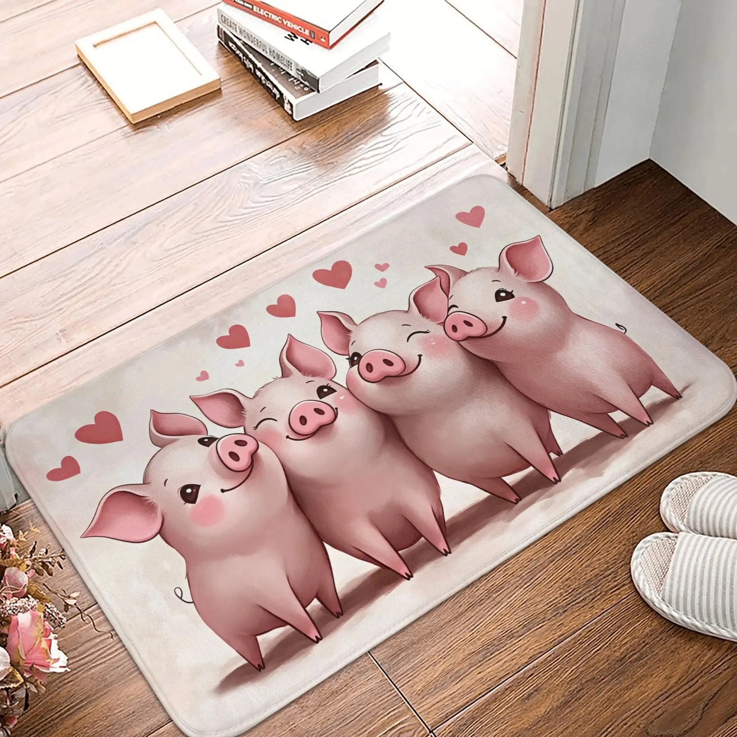 Beautiful Fox Print Welcome Doormat