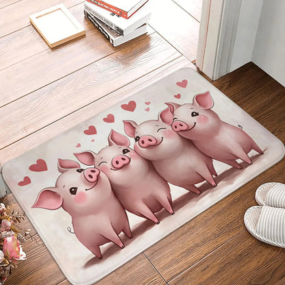 Beautiful Fox Print Welcome Doormat