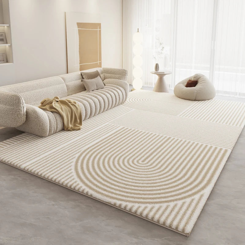 Cream Style Light Luxury Non-Slip Large Area Rug