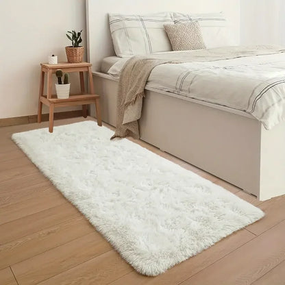 VIKAMA Soft Fluffy Long Pile Machine Washable Area Rug