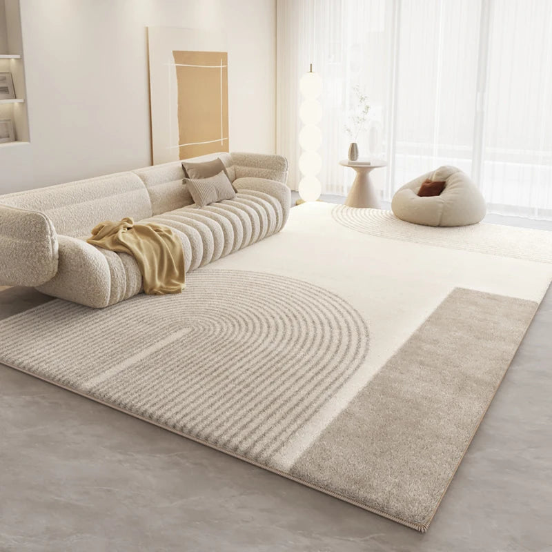 Cream Style Light Luxury Non-Slip Large Area Rug