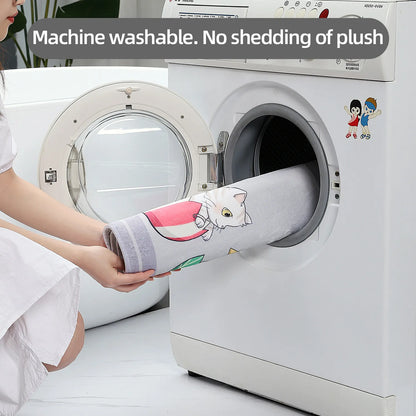 Multi-Purpose Sponge Absorbent Mat Non-Slip Kitchen Bathroom Rug Moisture-Absorbing Machine Washable Carpet