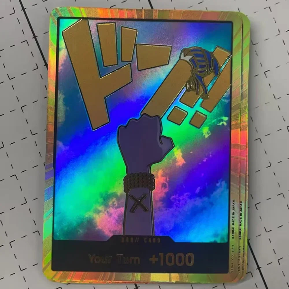 One Piece PRB01 Gold DON Super Parallel Foil Card