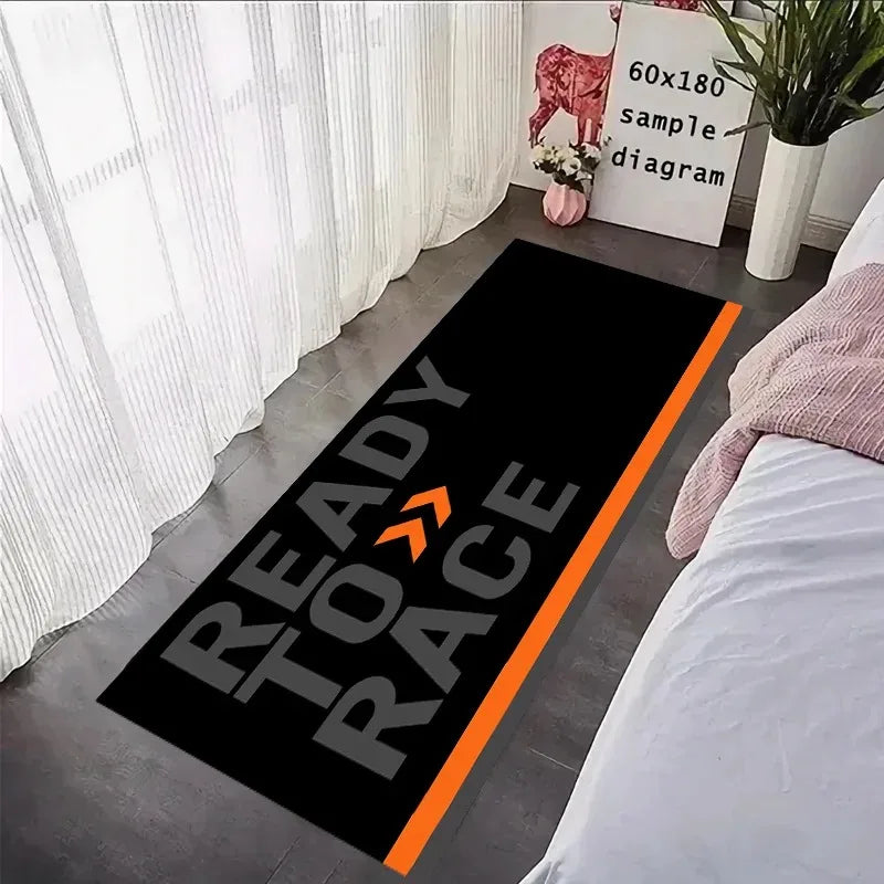Ready to Race Motorcycle Garage Mat