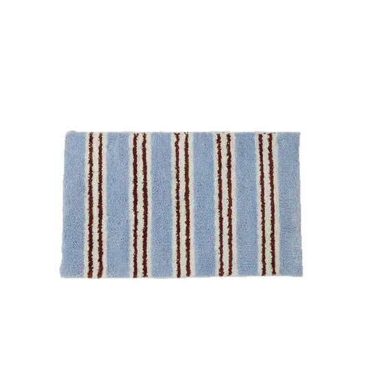 VIKAMA Korean Soft Fleece Rug Non-Slip Bedroom Bathroom Entrance Mat Home Decor