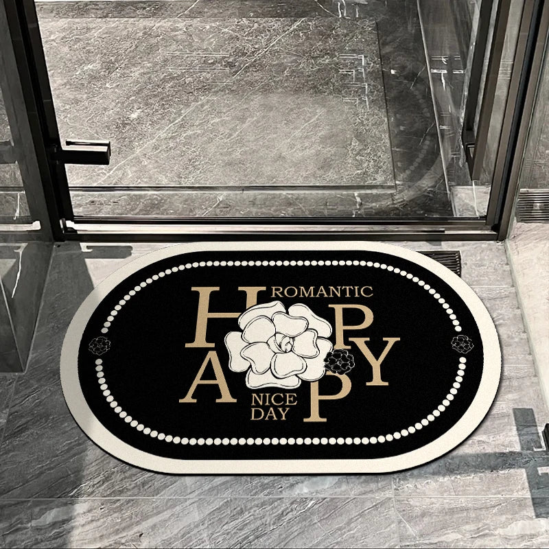 Luxury quick-dry non-slip bath mat