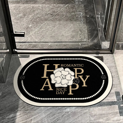 Luxury quick-dry non-slip bath mat
