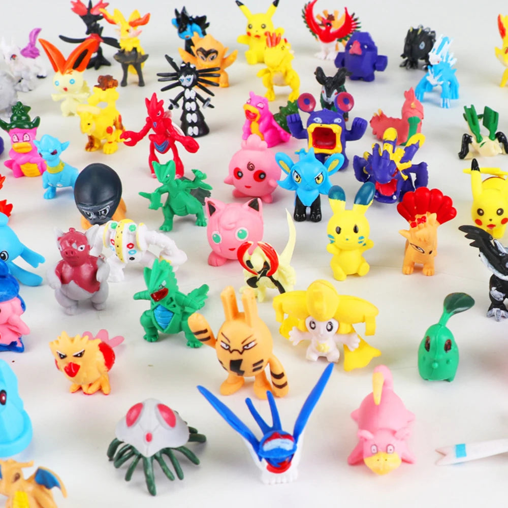 Pokemon Pikachu Anime Action Figure Toy Set 144 Styles