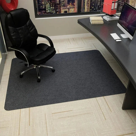 Office Rolling Chair Mat Gaming Chair Carpet Non-Slip Computer Desk Chair Floor Protector Bedroom Living Room Office Rug