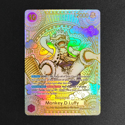 One Piece Gold Manga Luffy Teach SEC Card Set