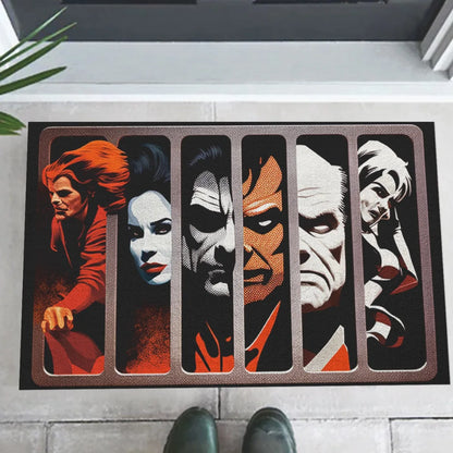 VIKAMA Halloween Clown Non-Slip Kitchen Carpet