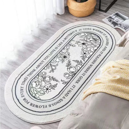 INS Fluffy Kids Bedroom Non-Slip Area Rug