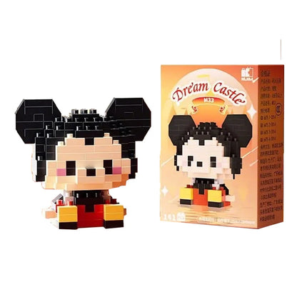 Disney Winnie LinaBell StellaLou Building Blocks Toy Set