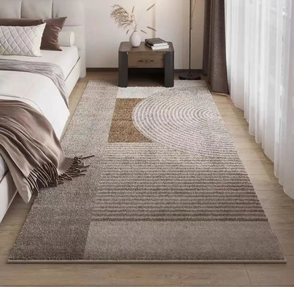 Japanese Silence Cashmere Rug Soft Washable Bedroom Living Room Bedside Mat Home Decor