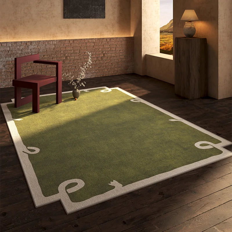 French Style Retro Light Luxury Washable Non-Slip Area Rug