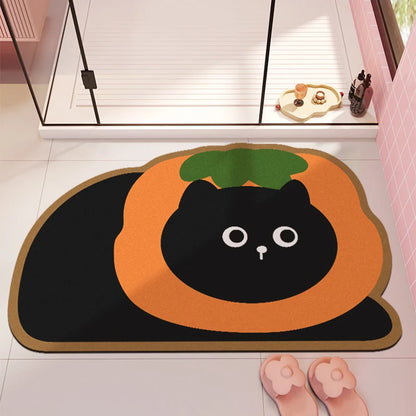 Quick-dry non-slip absorbent door mat